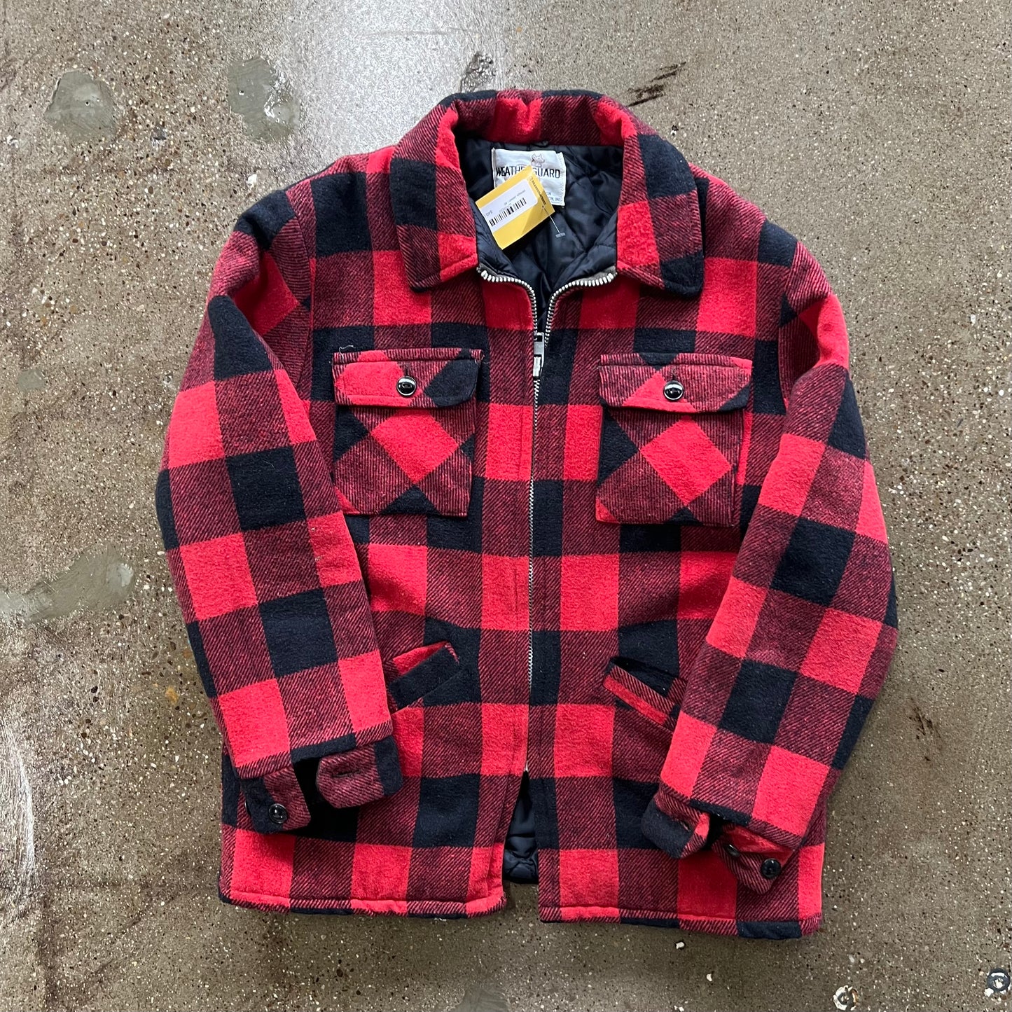 Vintage Weather Guard Flannel Jacket