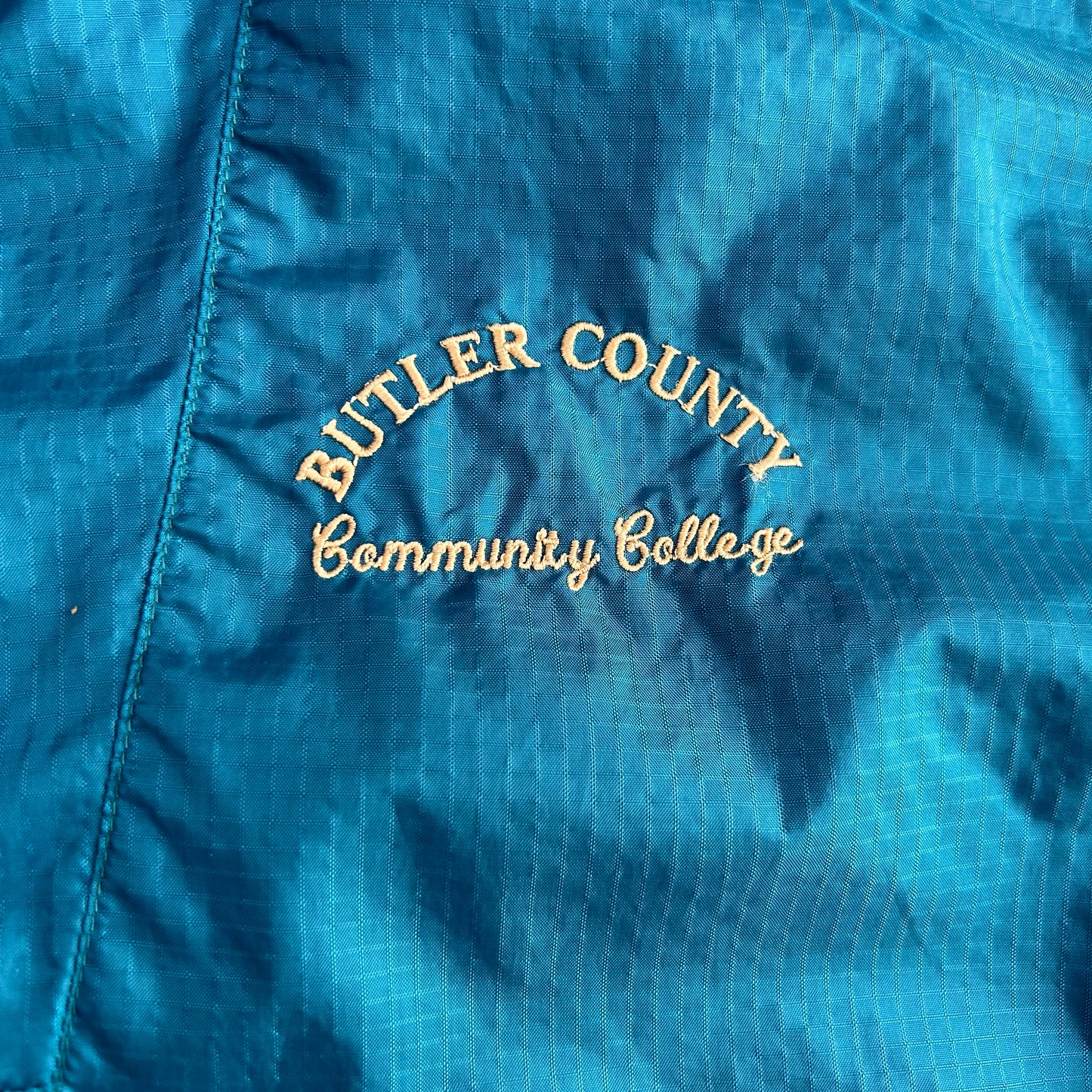 Vintage Butler County Community College Windbreaker