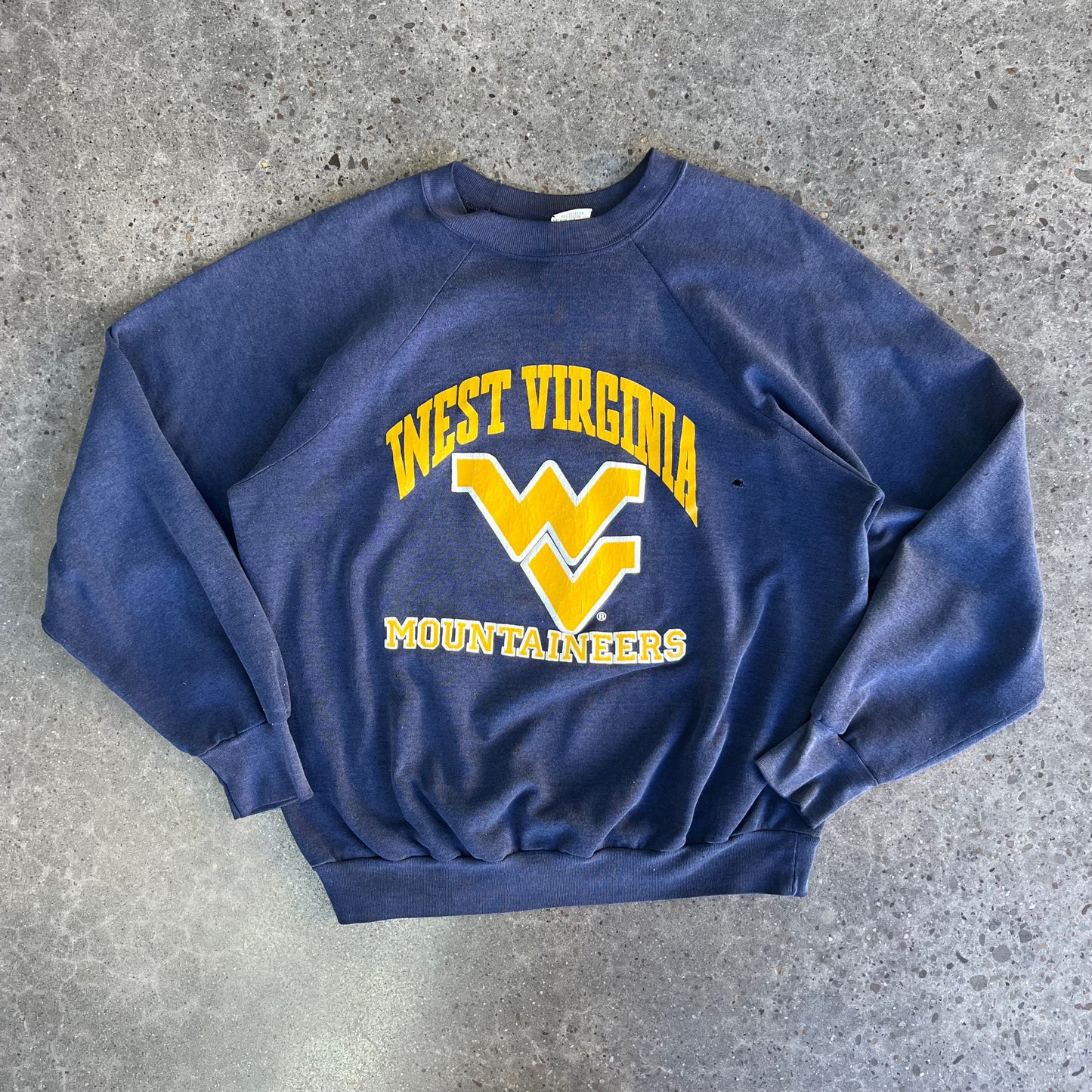 Vintage West Virginia Mountainers Crewneck