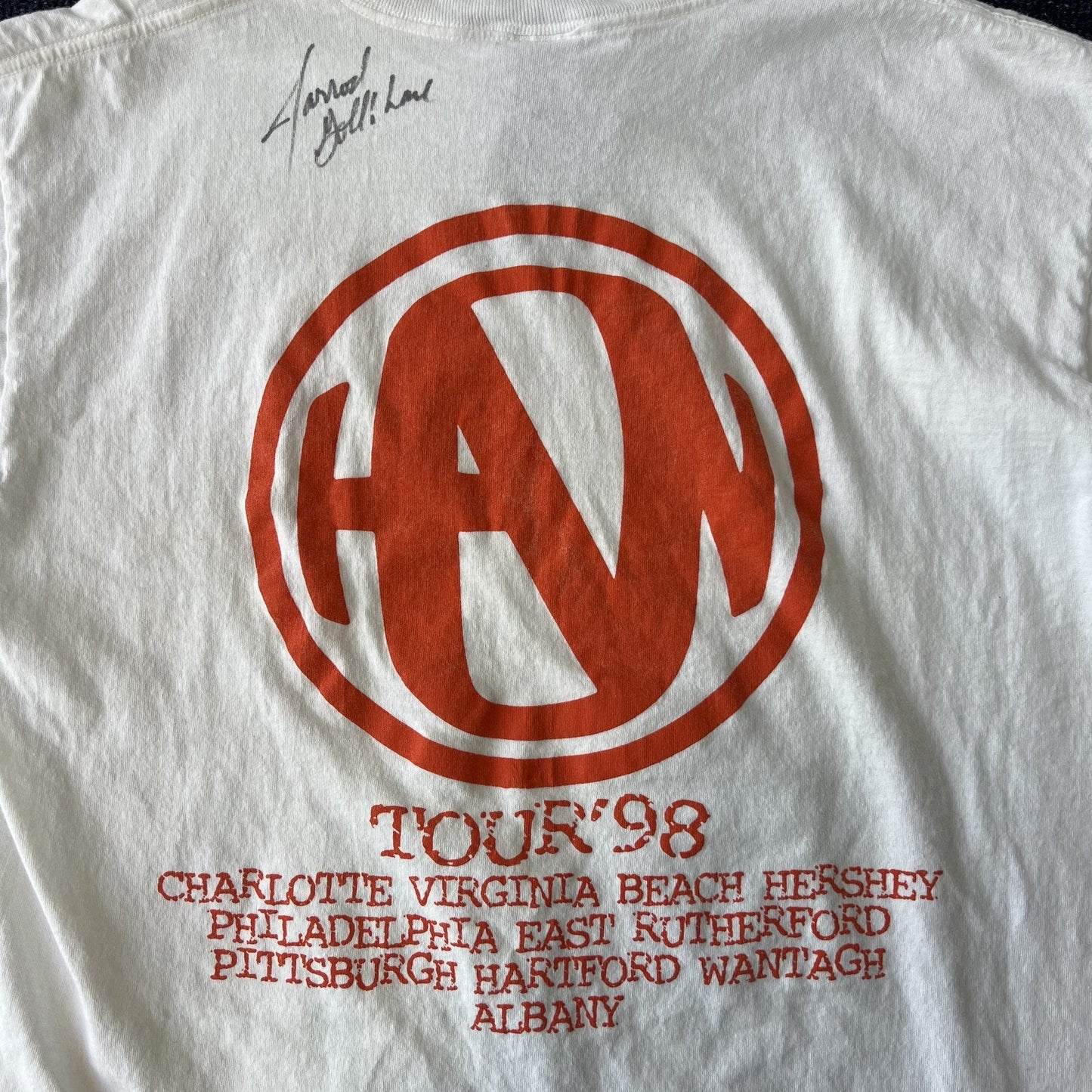 Vintage 1998 Hanson Tour Tee