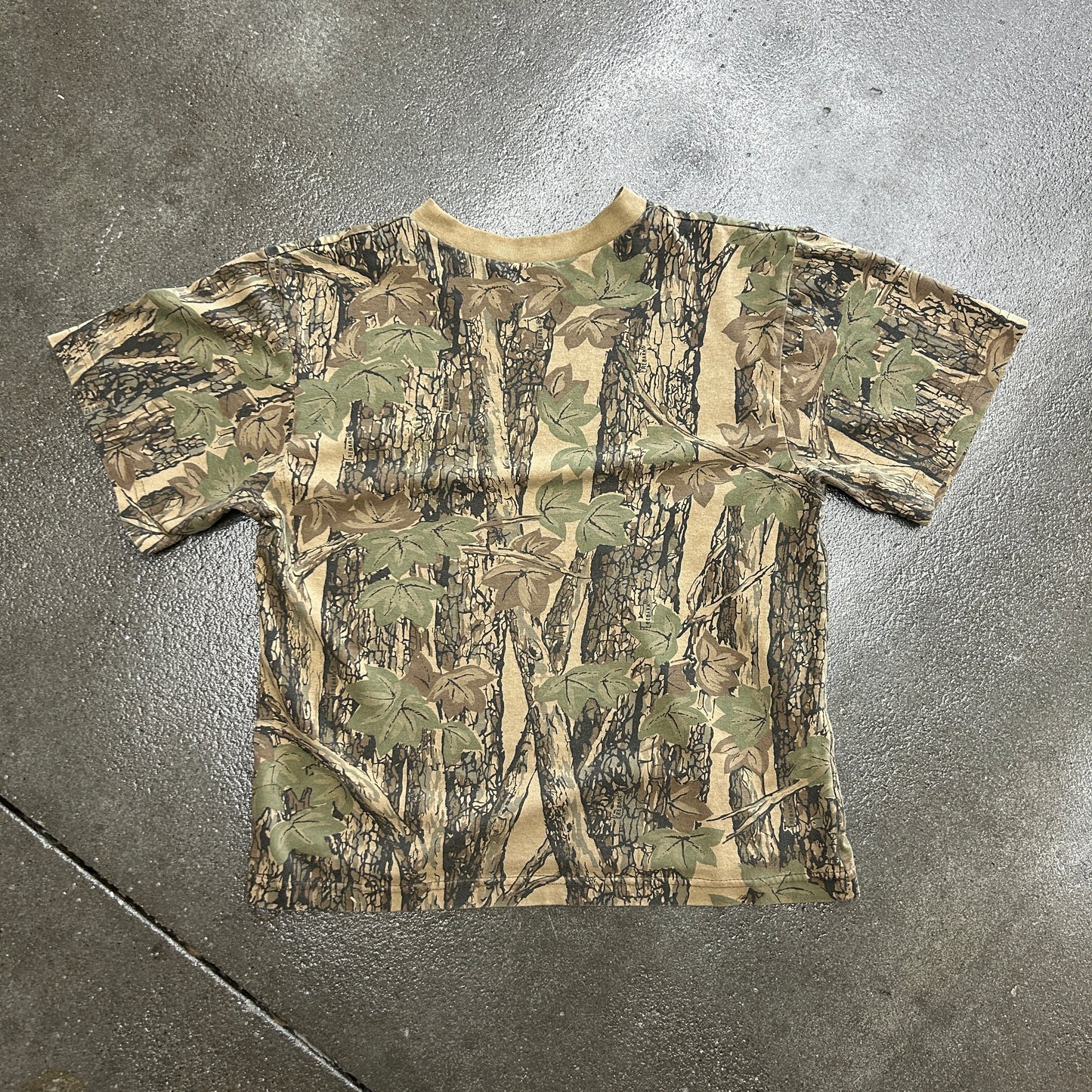 Vintage Trebark Camo Baby Tee