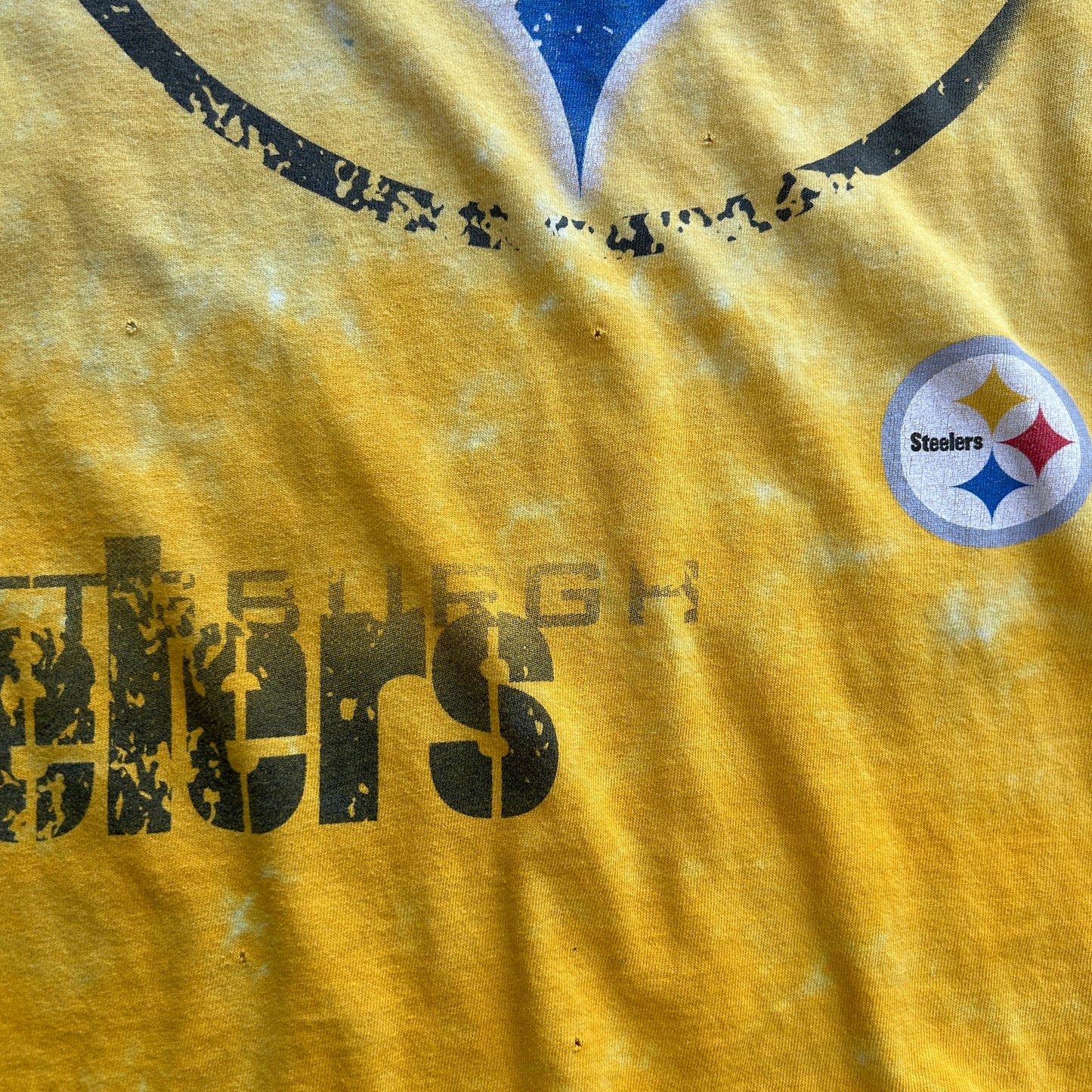 Y2K NFL Steelers Ombré Tye Style Tshirt