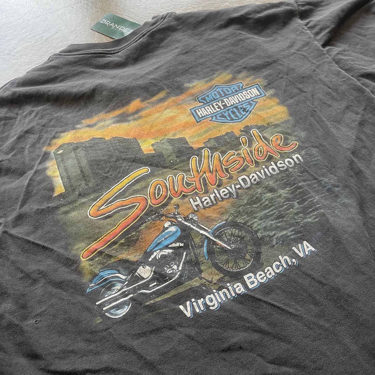 Harley Davidson Virginia Pocket Tee