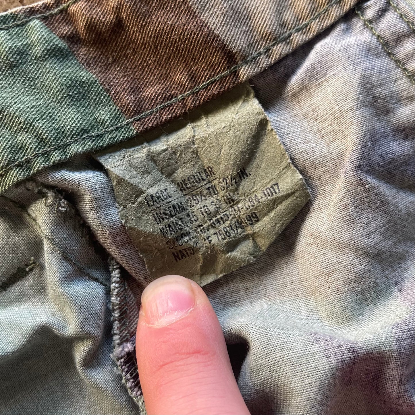 Vintage Camo Cargo Pant