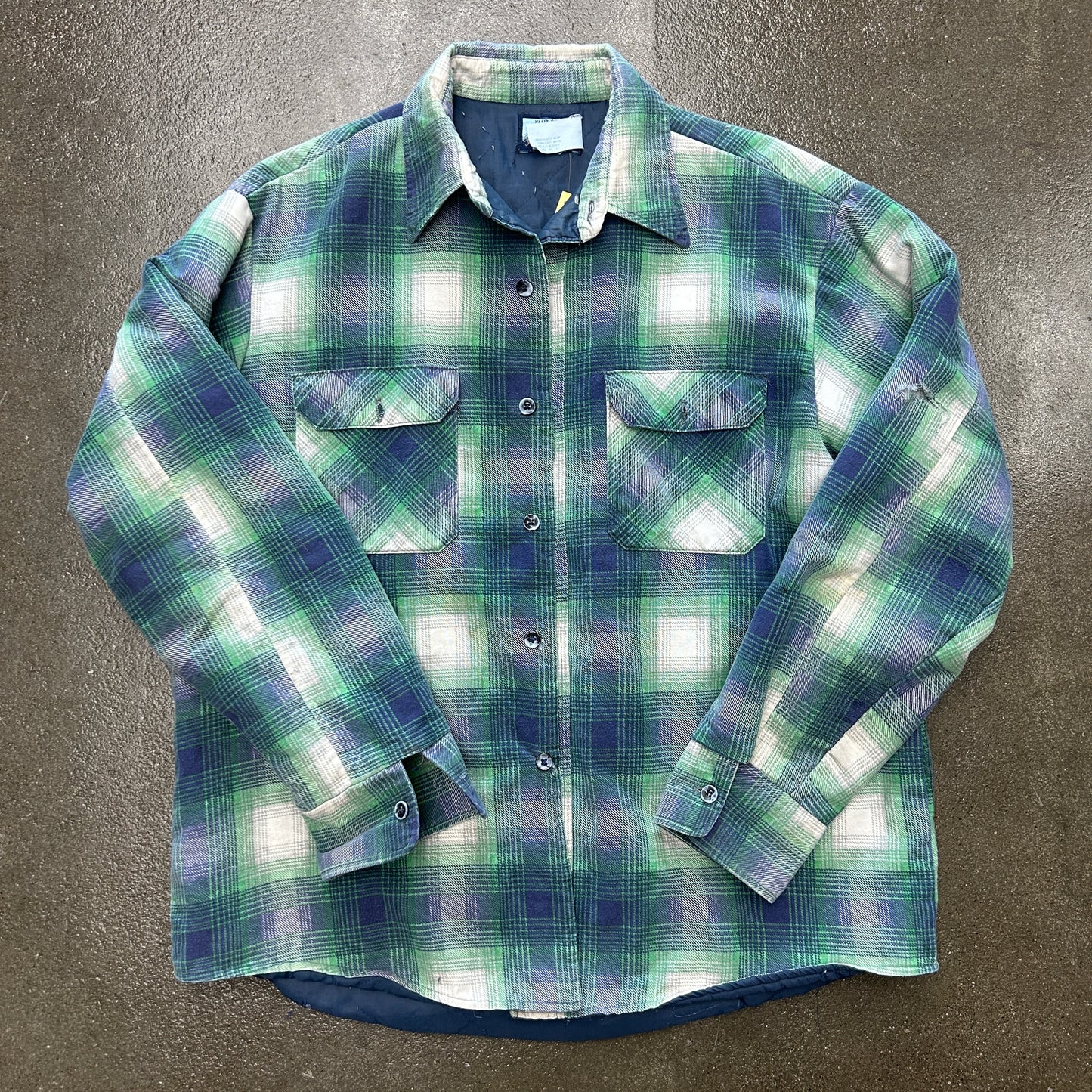 Vintage Quilted Fieldmaster Flannel