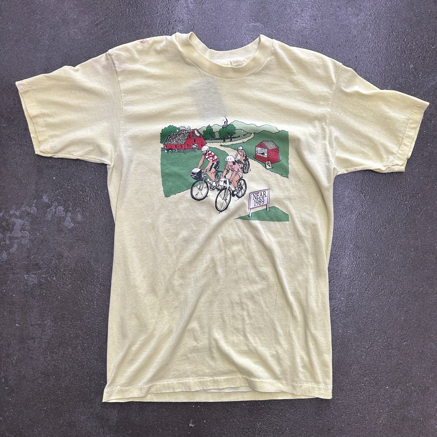 Vintage 1989 Bike Near Single Stitch Tee