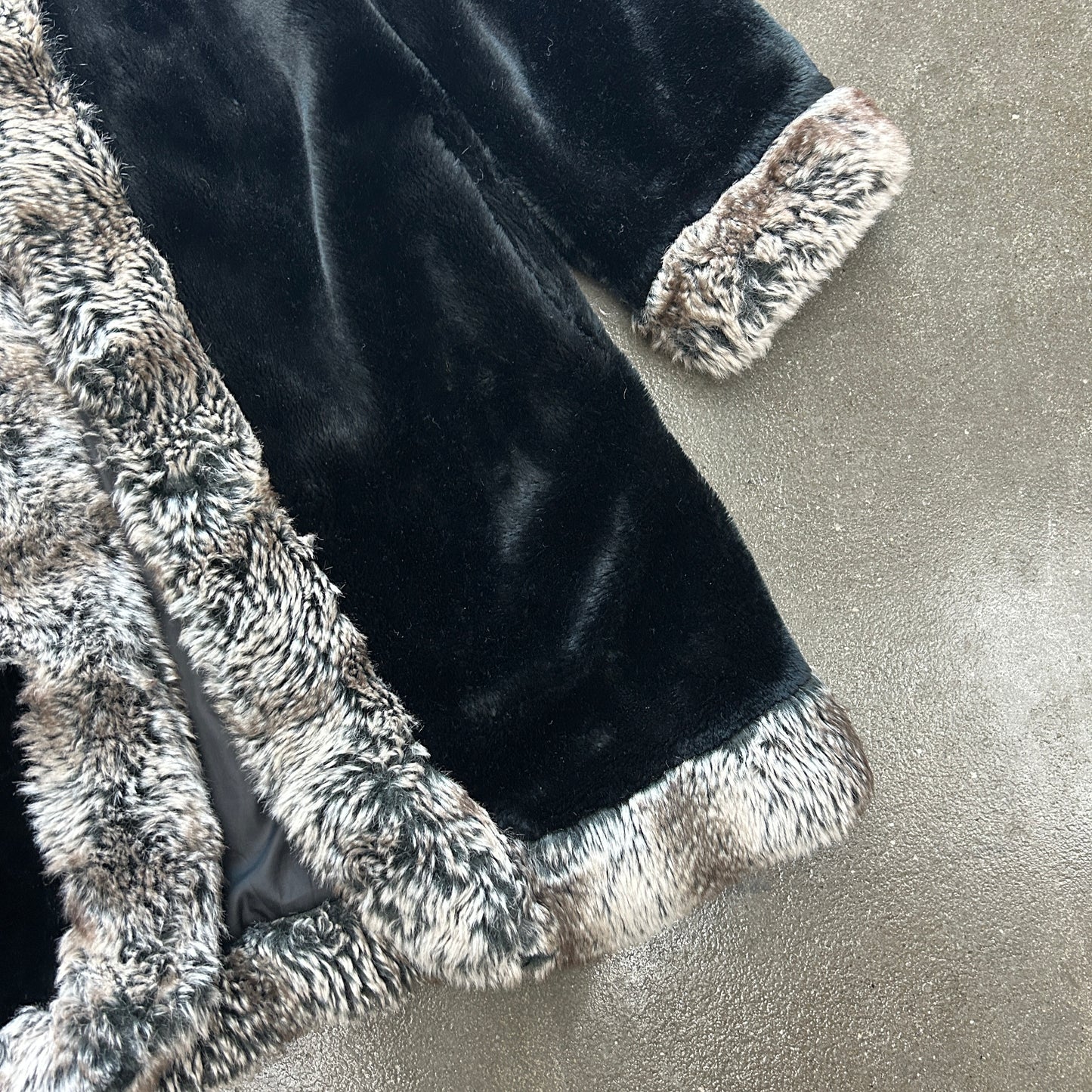 Vintage Alpine Studio Faux Fur Coat