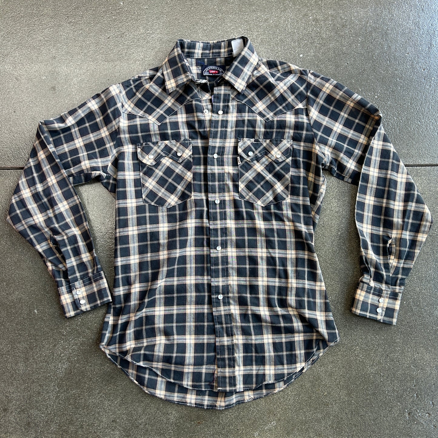 Vintage Levi’s Pearl Snap Flannel