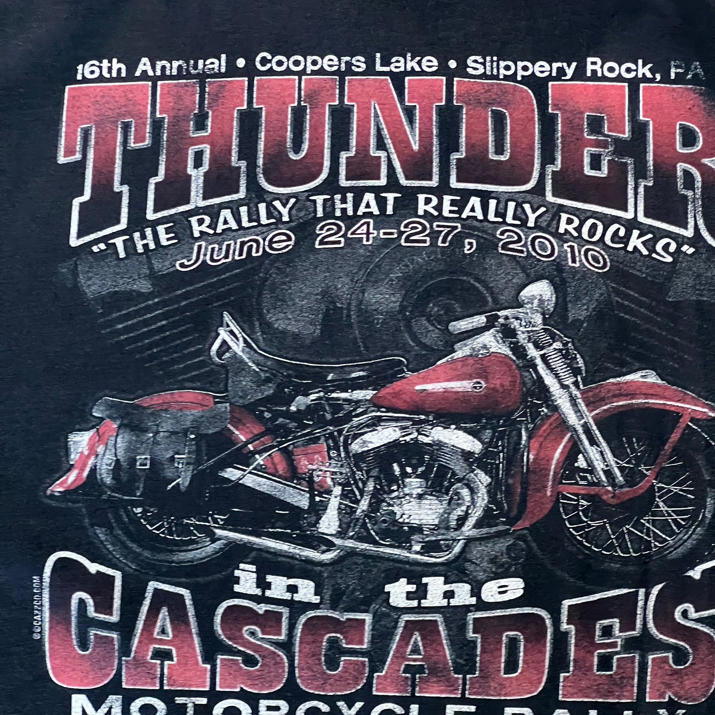 Thunder Cascades 2010 Tee