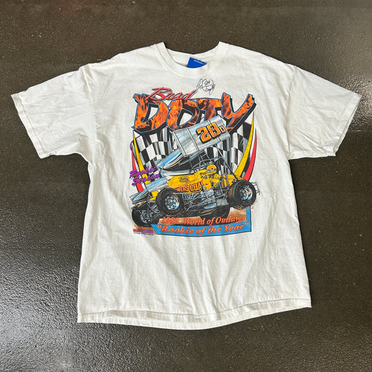 Vintage Brad Doty Signed Rookie Of The Year Tee