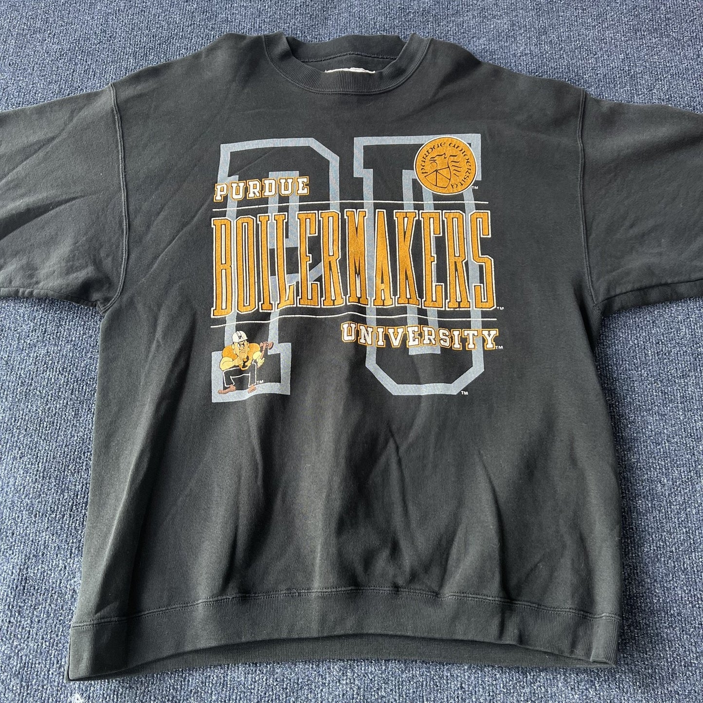 Vintage 90s Purdue Boilermakers Heavyweight Crewneck
