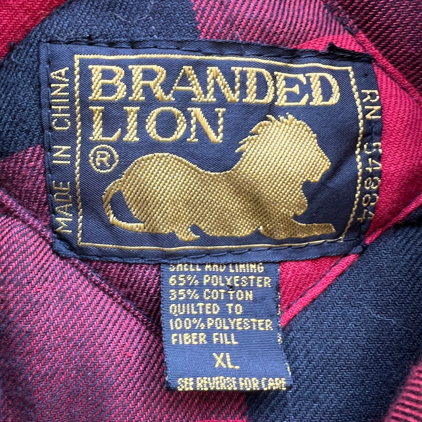 Vintage Branded Lion Vest