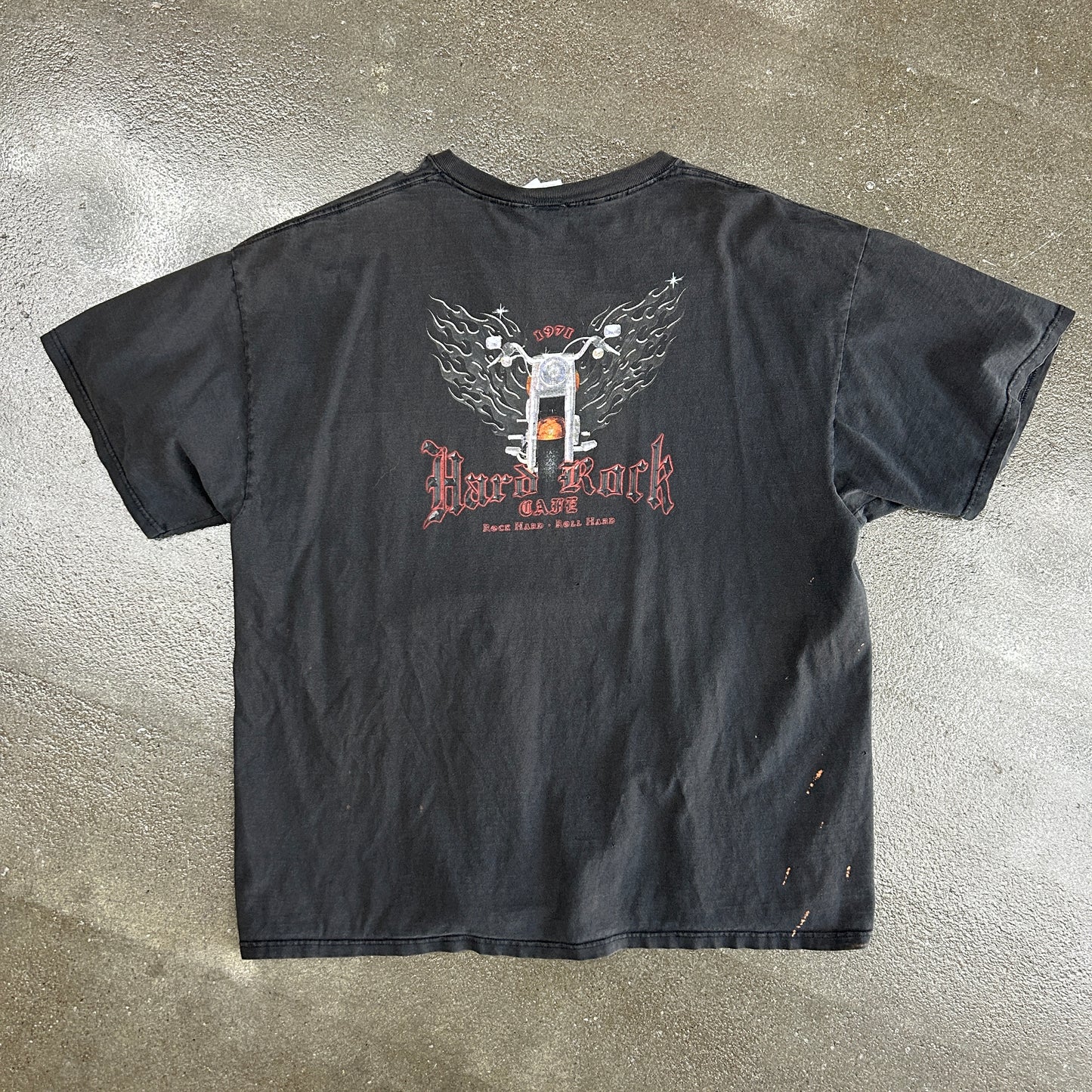Vintage Distressed Hard Rock Cafe Tee