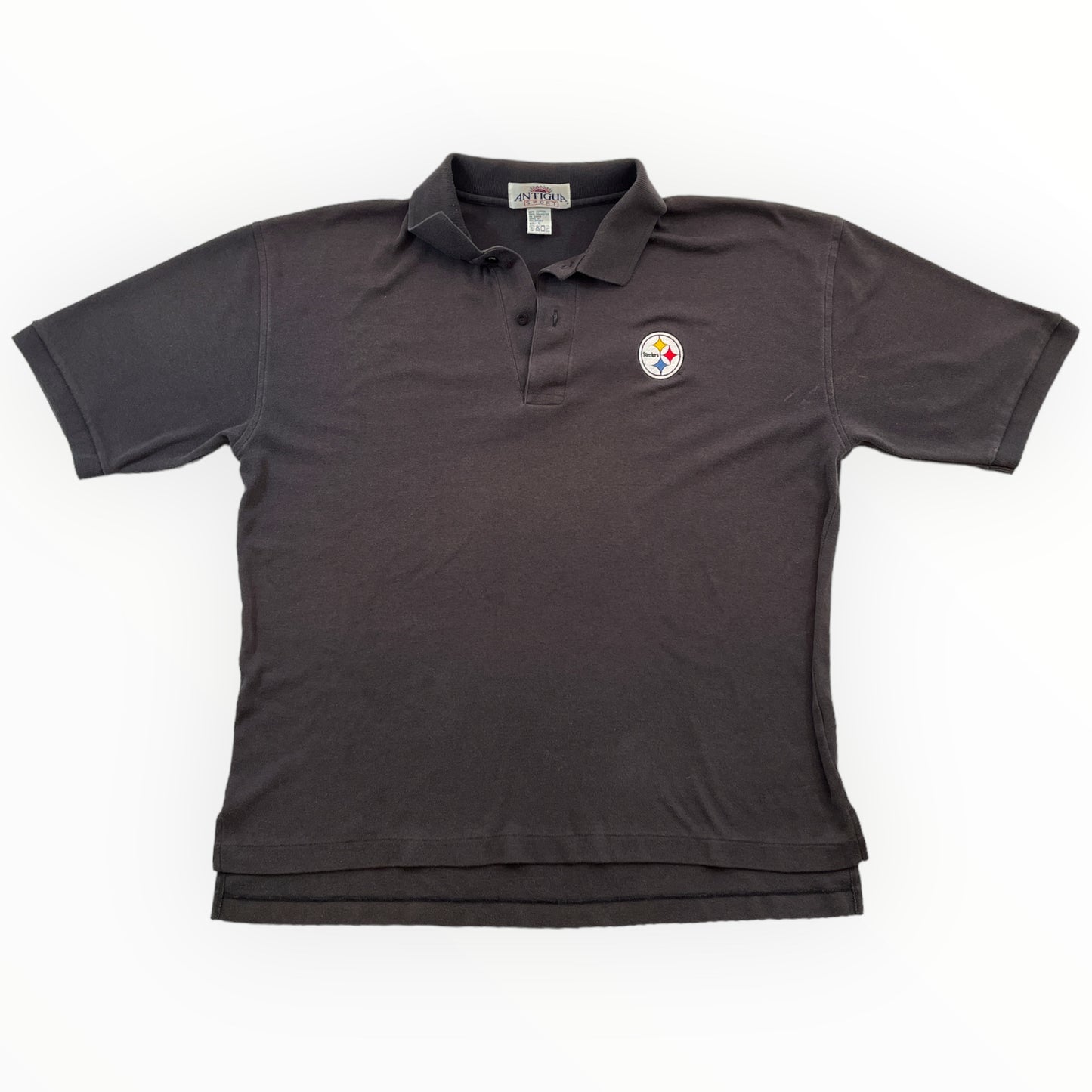 Vintage Pittsburgh Steelers Collard Antigua Sport Polo