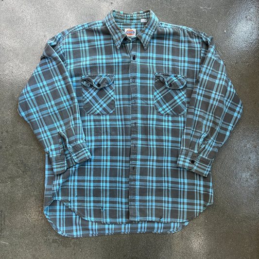 Vintage Dickies Distressed Flannel