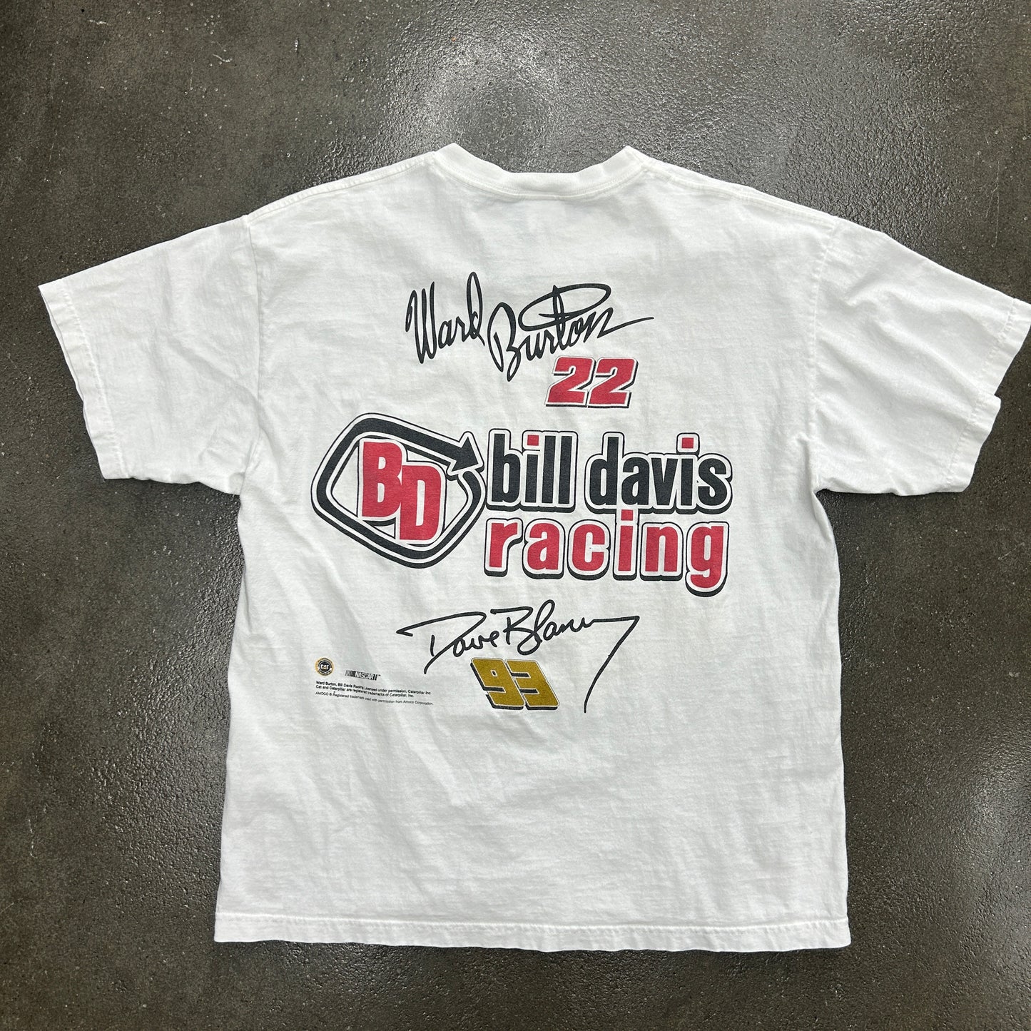 Vintage Bill Davis Racing Ward Burton Racing Tee