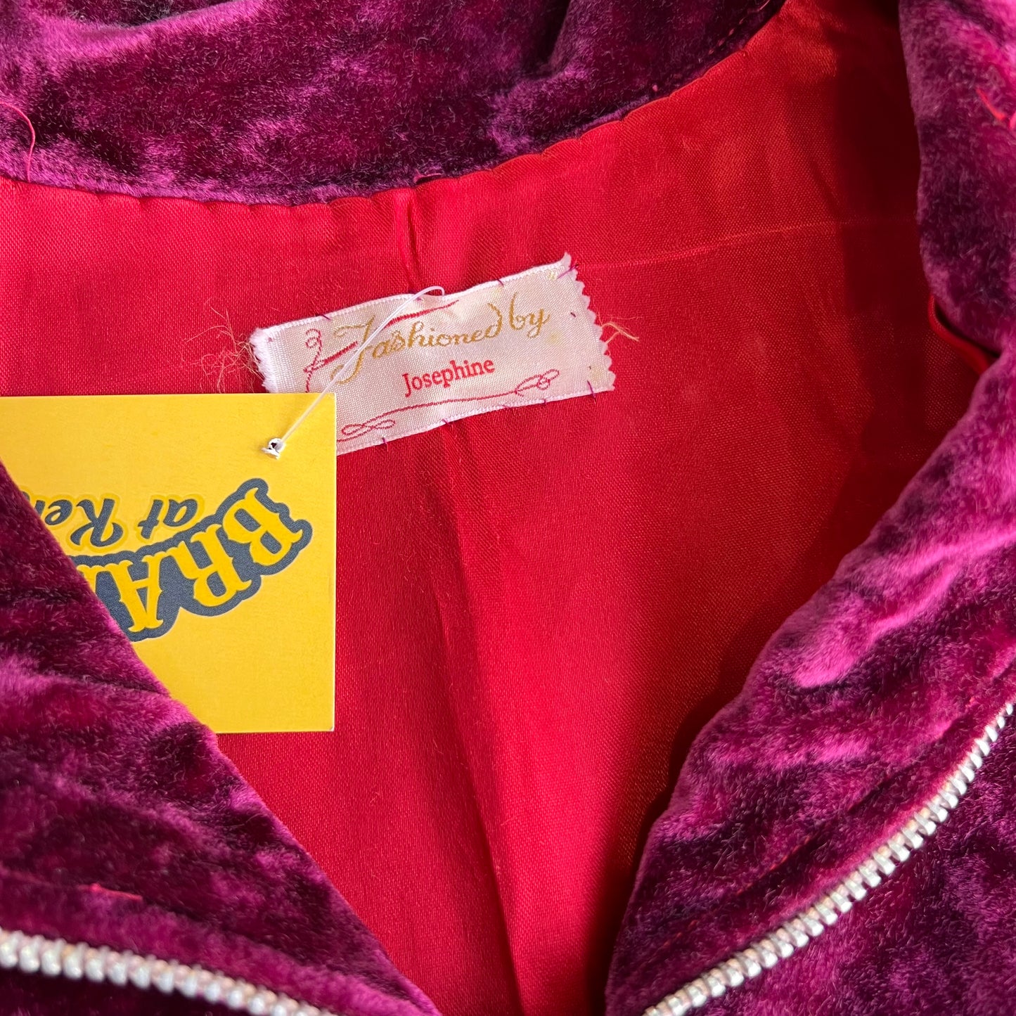 Vintage Velvet Josephine Jacket