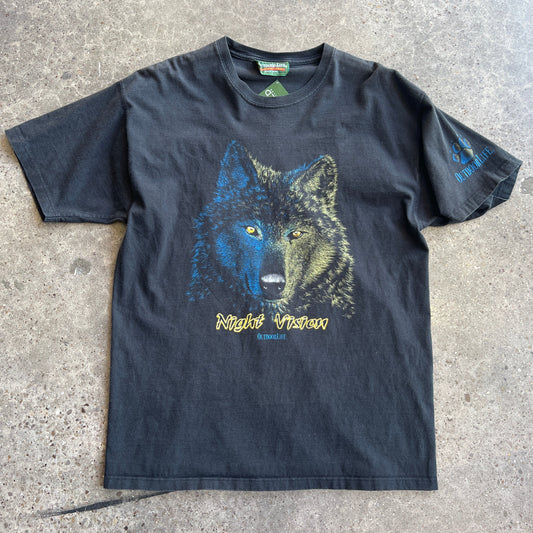 Vintage Night Vision Wolf Shirt