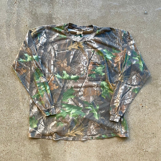 Vintage Walls Camo Long Sleeve