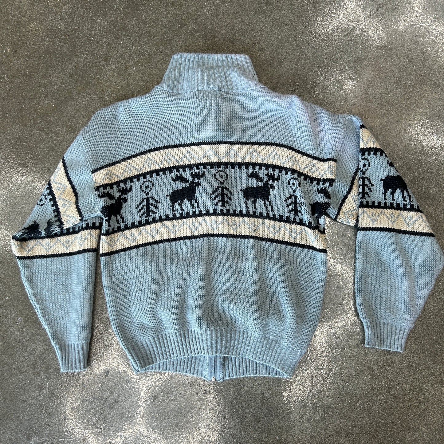 Vintage Scandia Woods Sweater Jacket