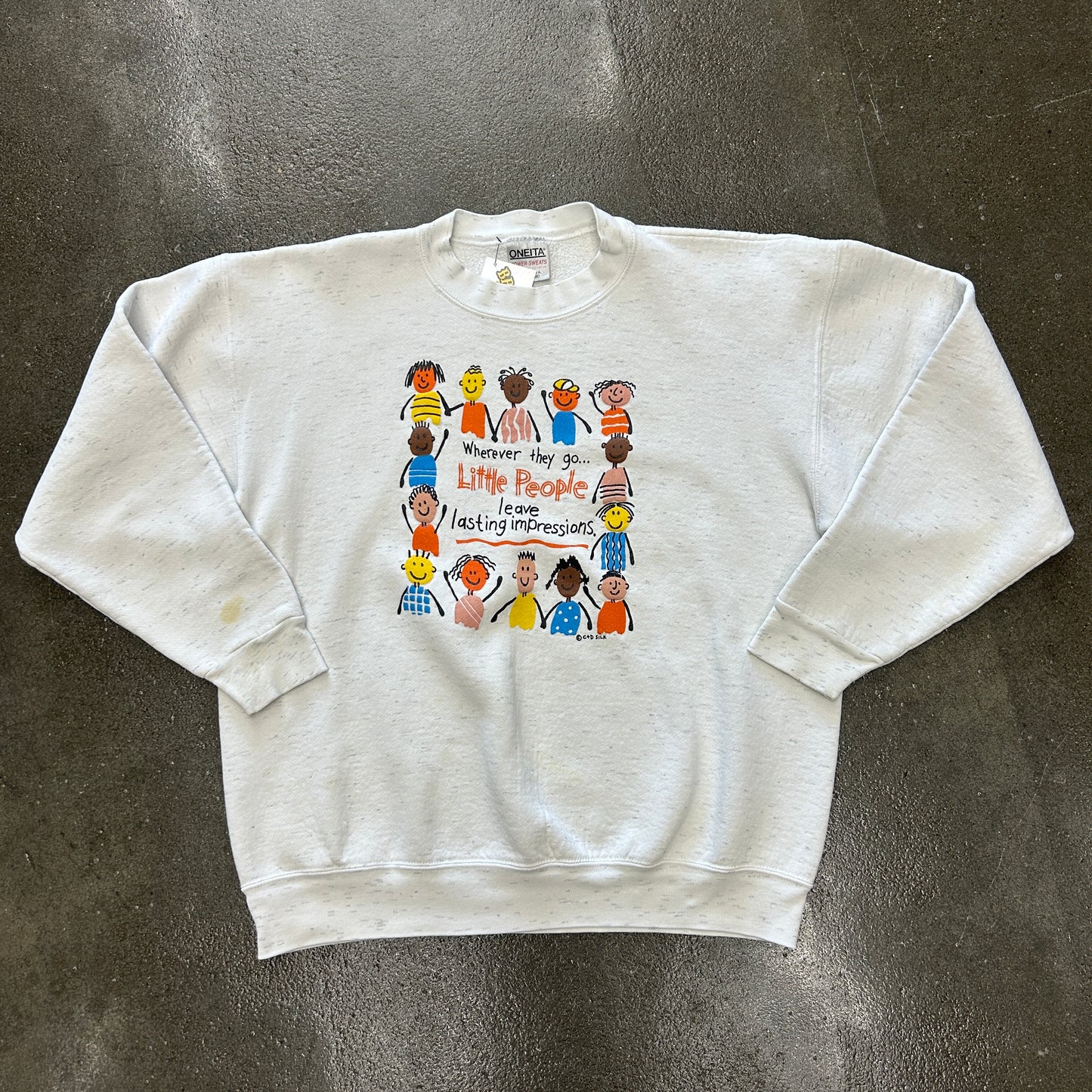 Vintage Little People Crewneck