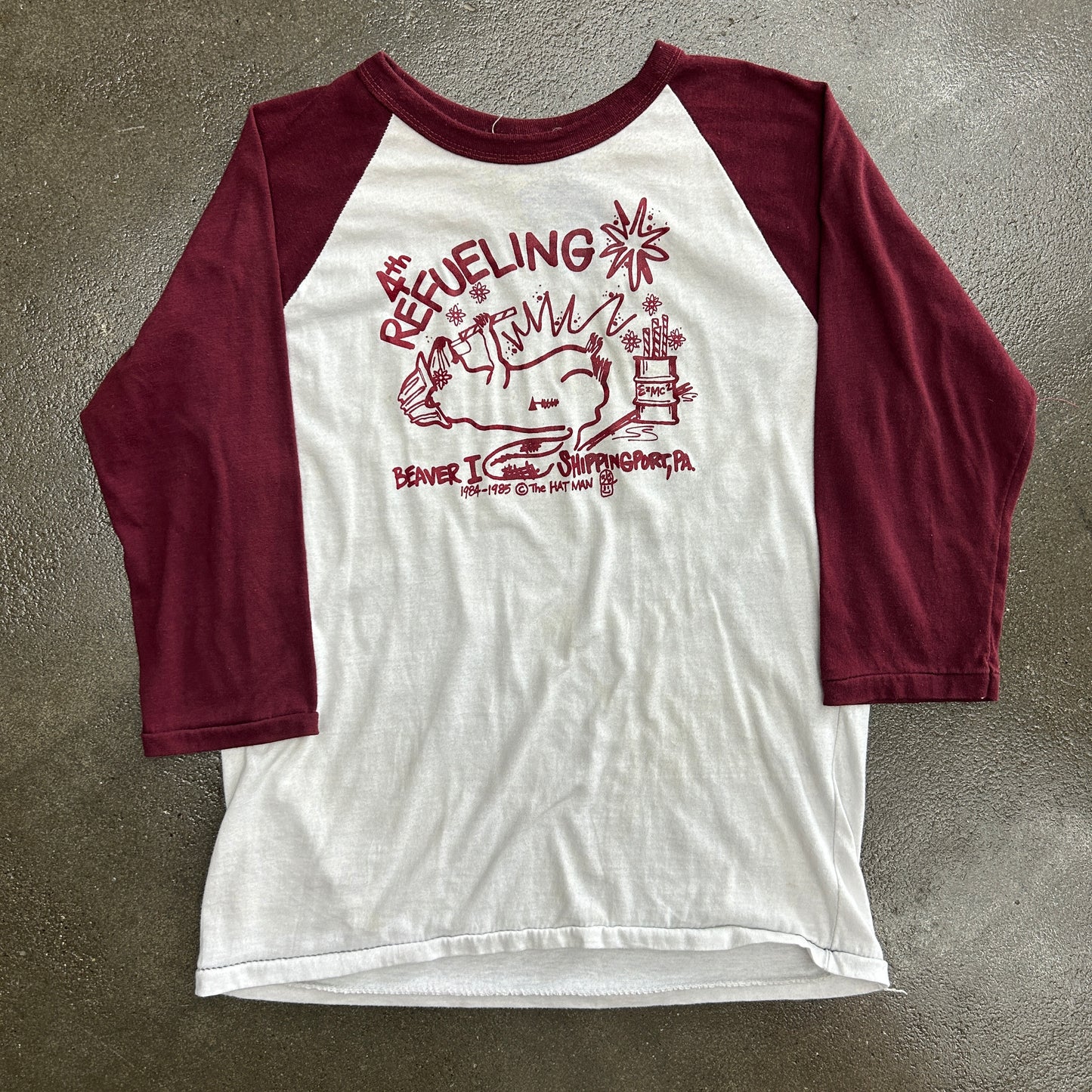 Vintage 80s Beaver Shippingport Tee