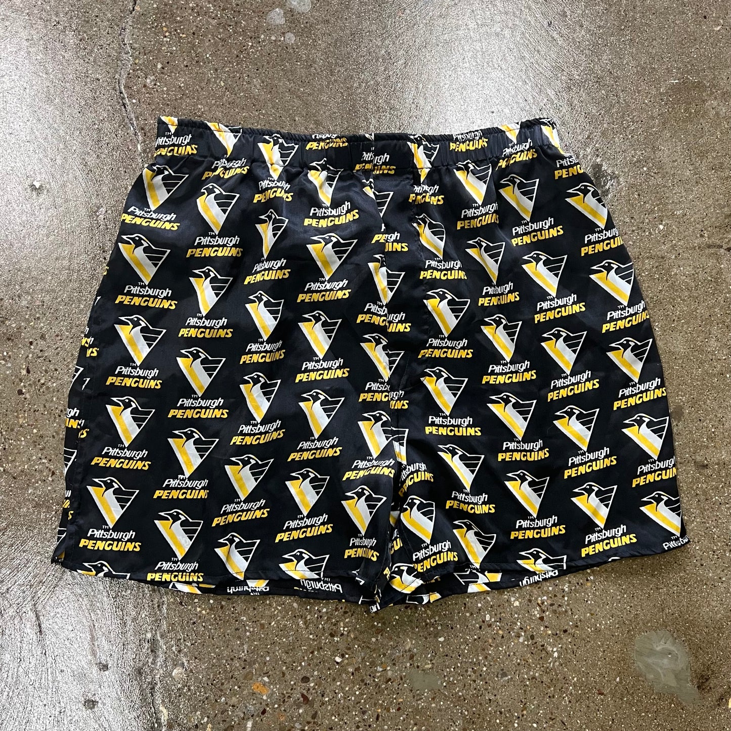 Vintage Pittsburgh Penguins Shorts