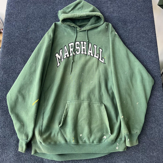Y2K Distressed Marshall Steve & Barry's Hoodie