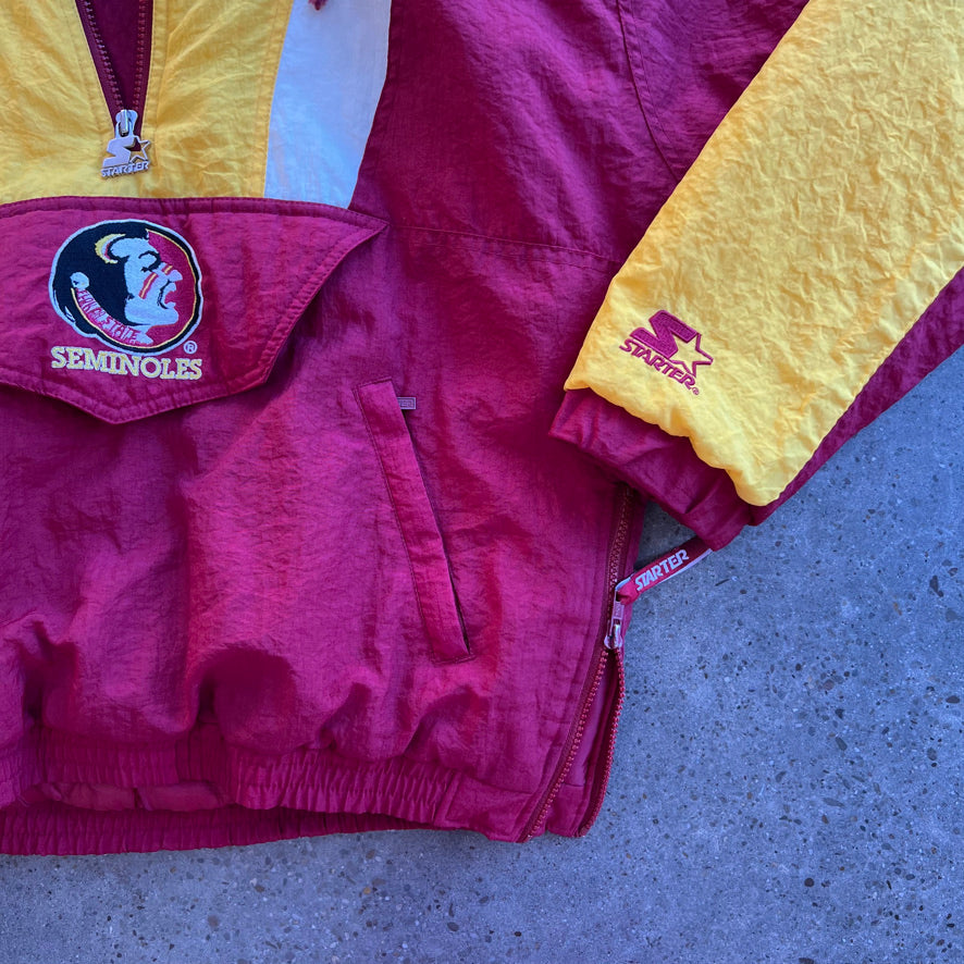 Vintage FSU Seminoles Starter Puffer