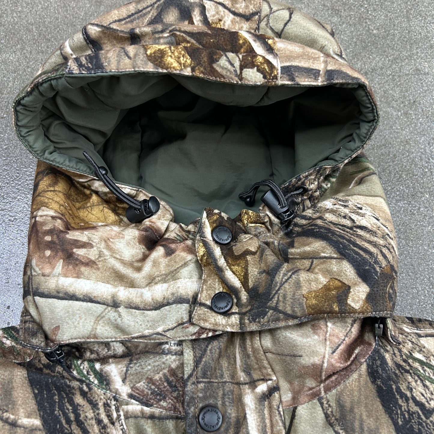 Vintage Remington Realtree Reversible Puffer Jacket