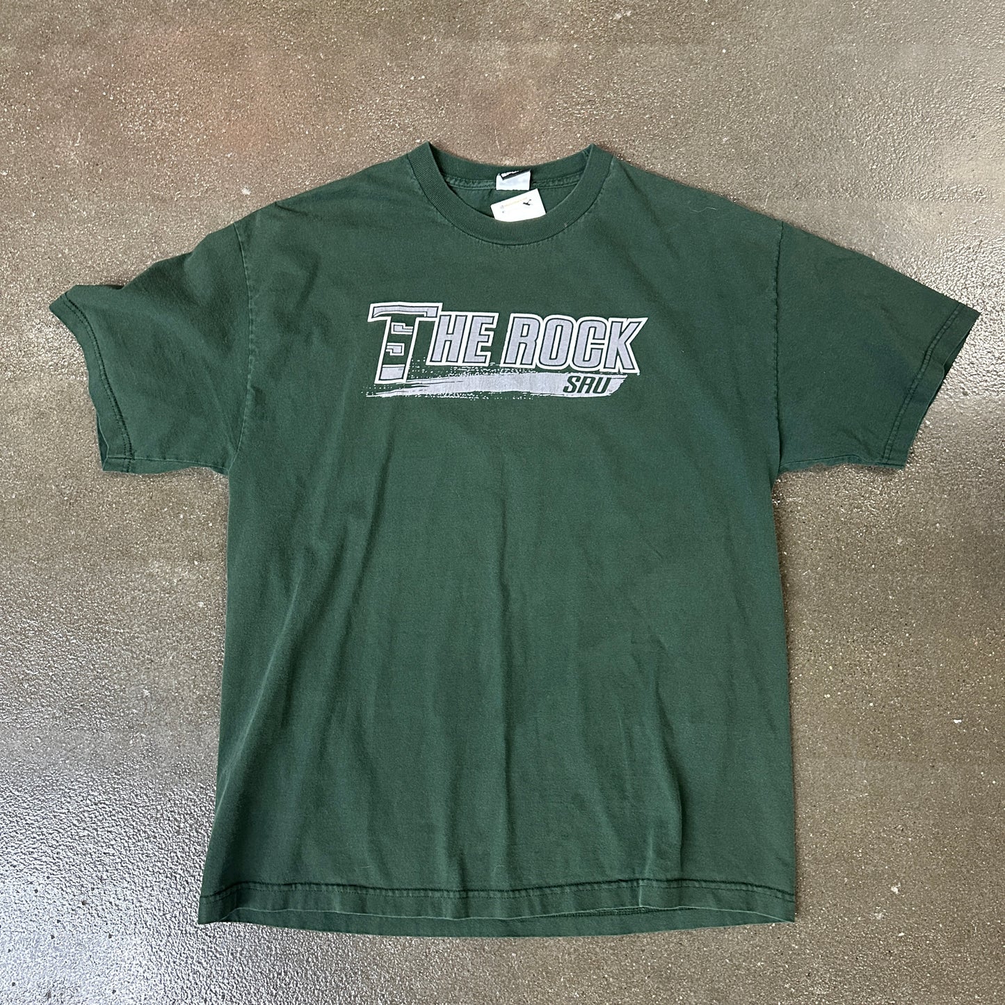 Vintage Slippery Rock The Rock Tee
