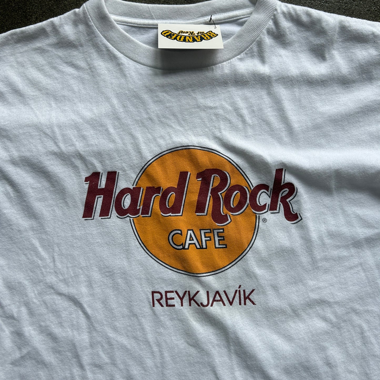 Hard Rock Café Reykjavik Y2k Tshirt