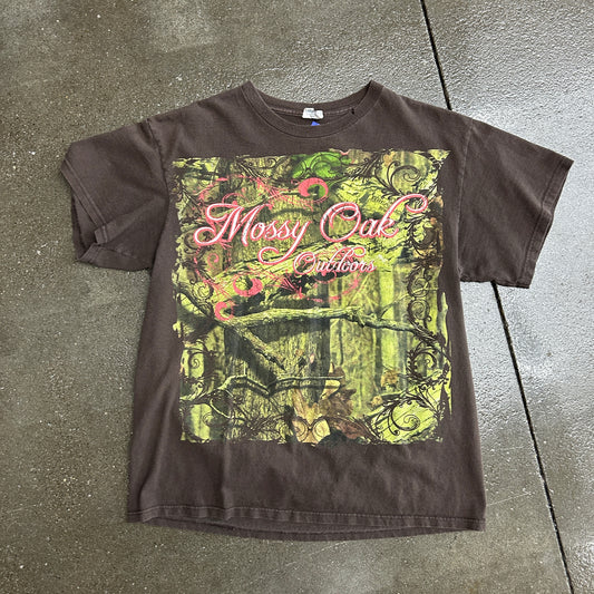 Y2K Mossy Oak Camo Tee