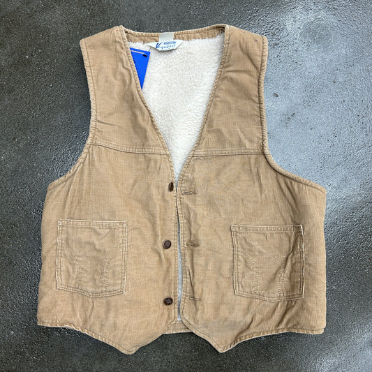 Vintage Dickie’s Sherpa Lined Corduroy Vest