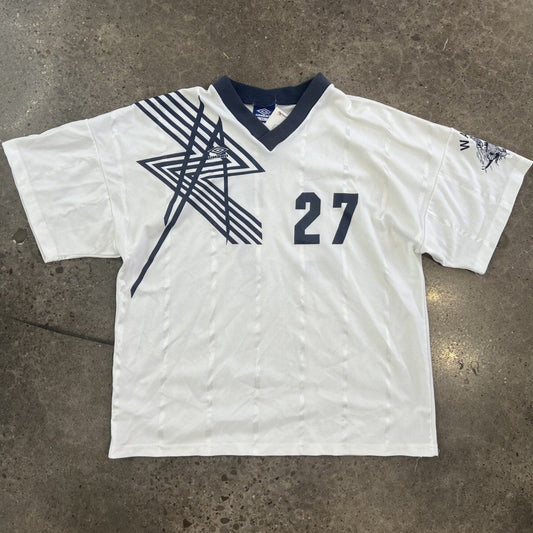 Vintage 90s Umbro Western Albemarle Dragons Soccer Jersey