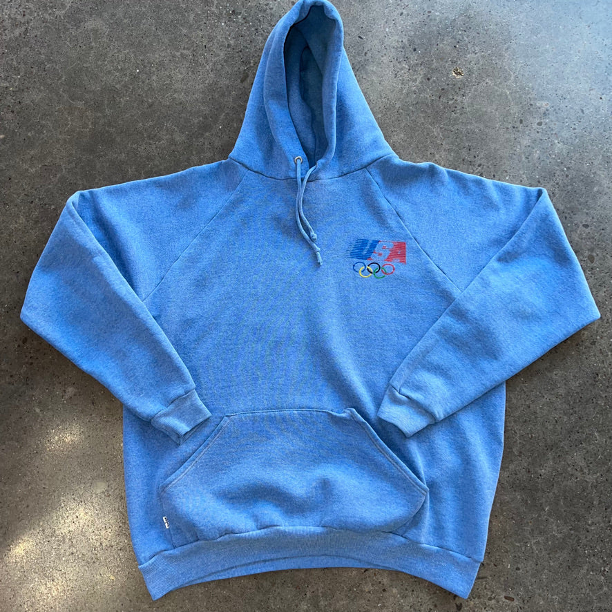 Vintage 80s Levi Olympics Hoodie