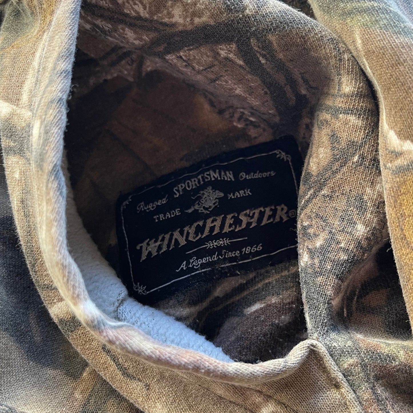 Vintage Winchester Reversible Camo Hoodie