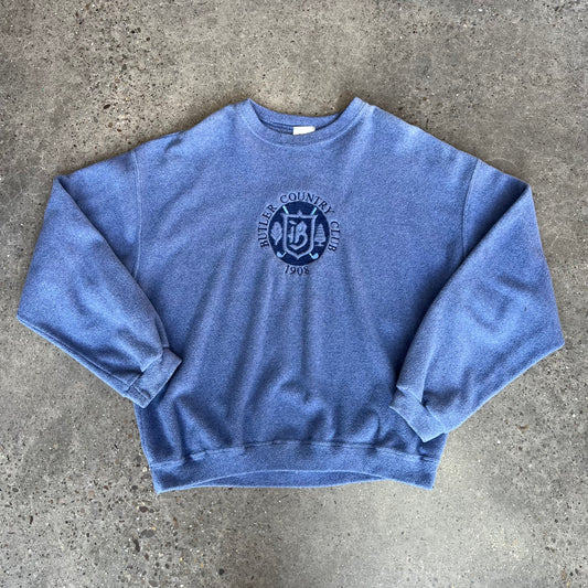 Vintage Butler Country Club Fleece Crew
