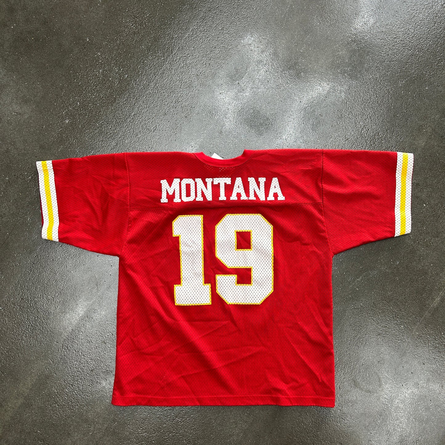 Vintage 90s Joe Montana Kansas City Chiefs Jersey