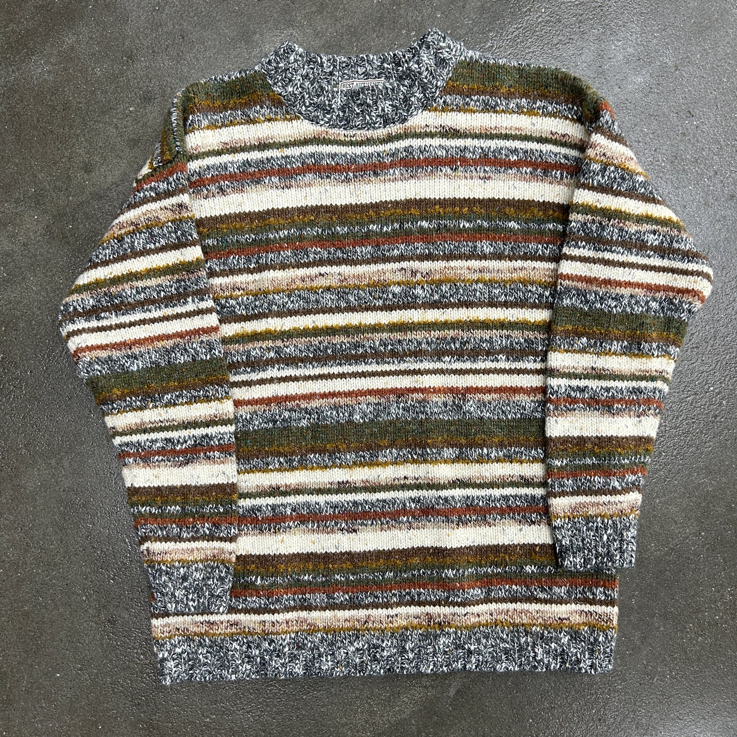 Vintage True Mark Striped Sweater