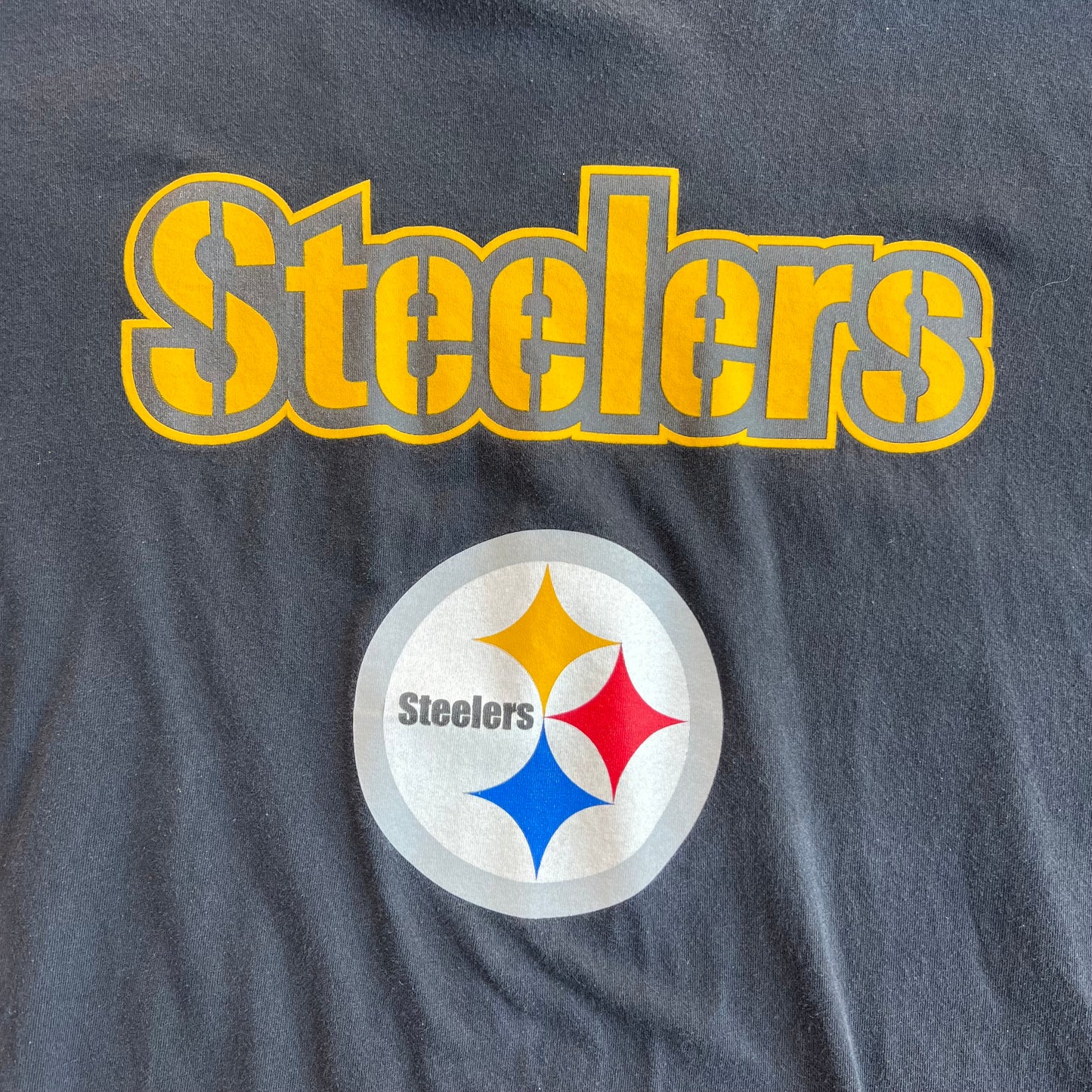 Vintage Steelers Logo Tee