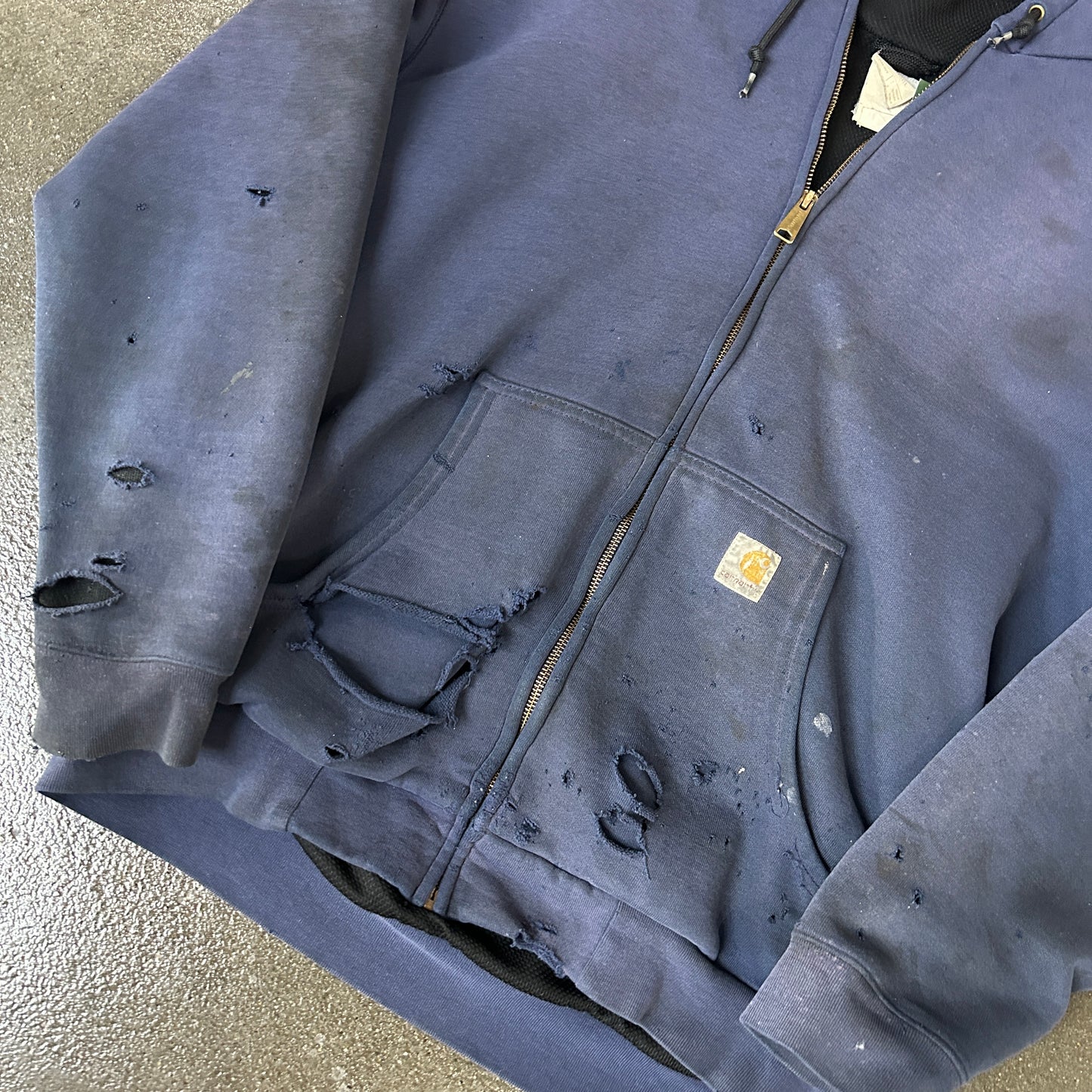 Vintage Carhartt Zip Up Hoodie