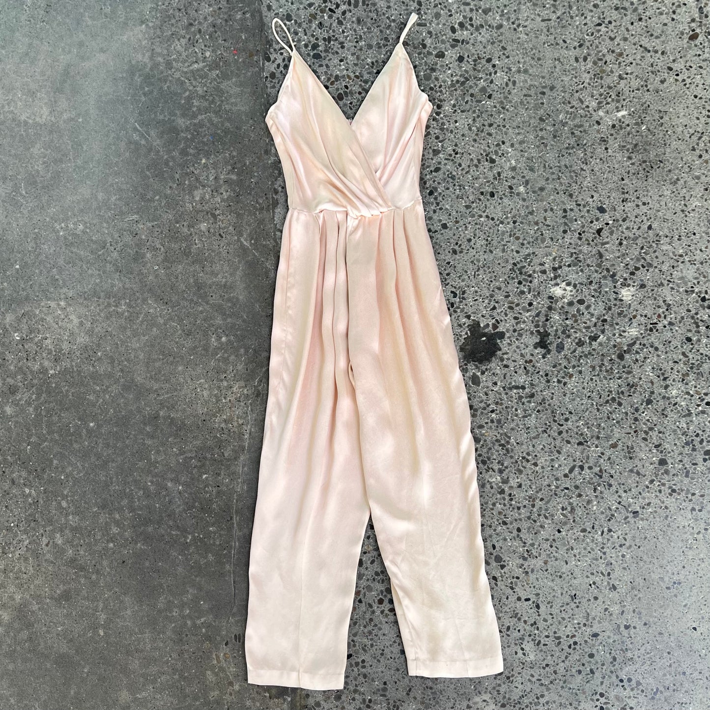 Vintage Satin Formal Jumpsuit