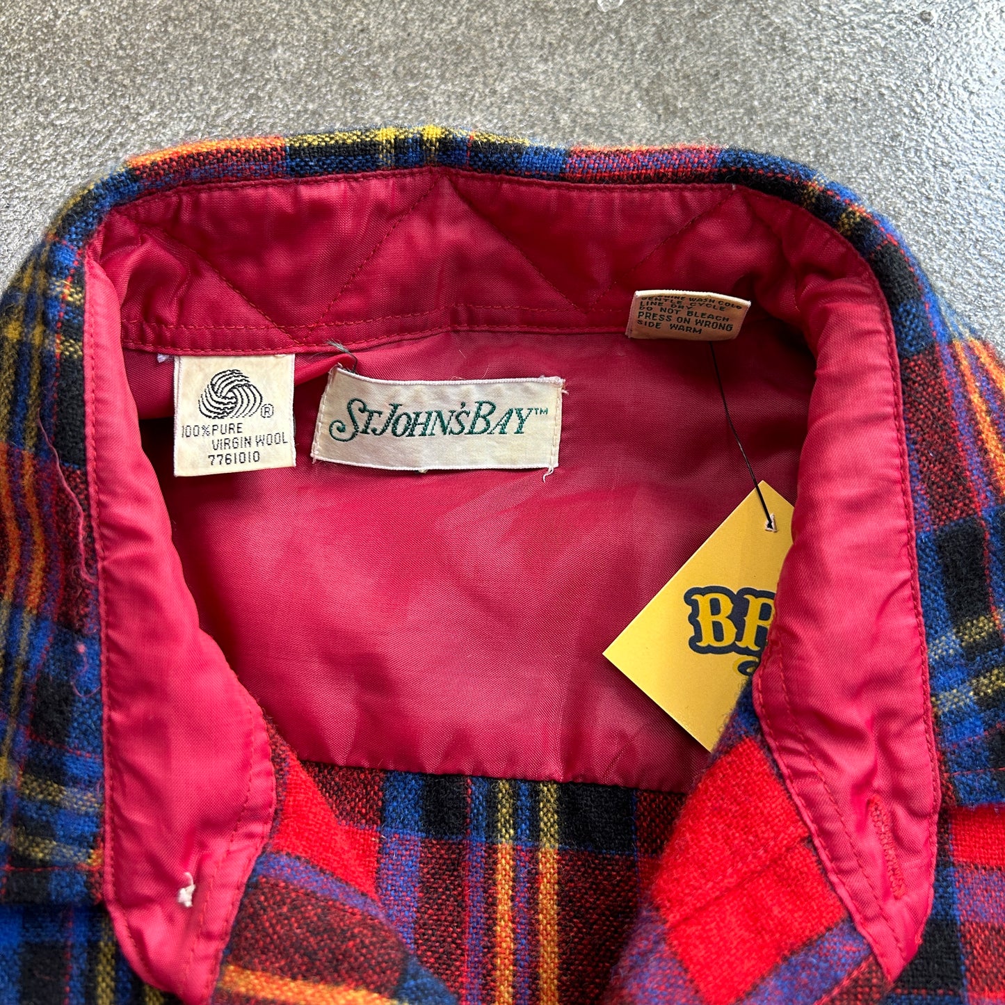 Vintage St John’s Bay Wool Flannel