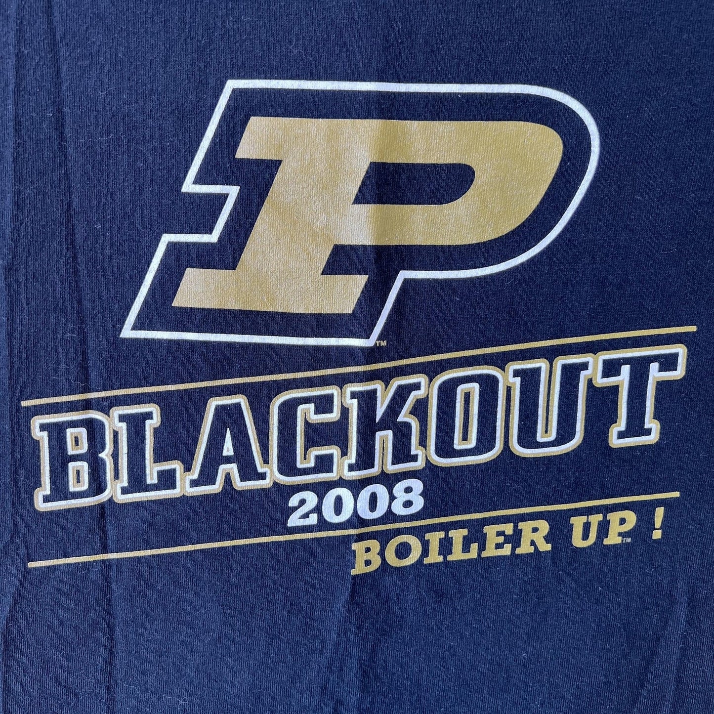 Y2K Purdue Boilermakers Tee