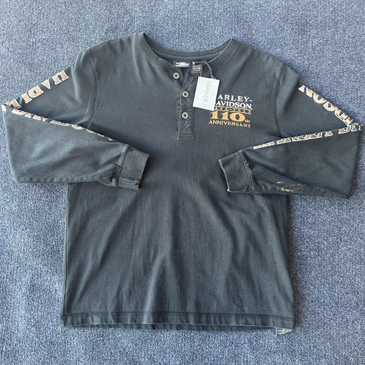 Harley Davidson 110th Anniversary Long Sleeve Tee