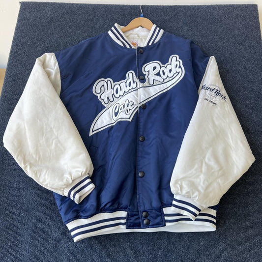 Vintage 90s Hard Rock Cafe Bomber Jacket