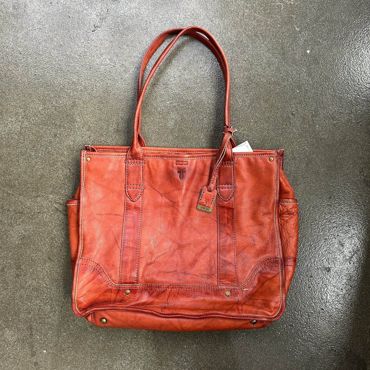 Frye Campus Shopper Leather Tote