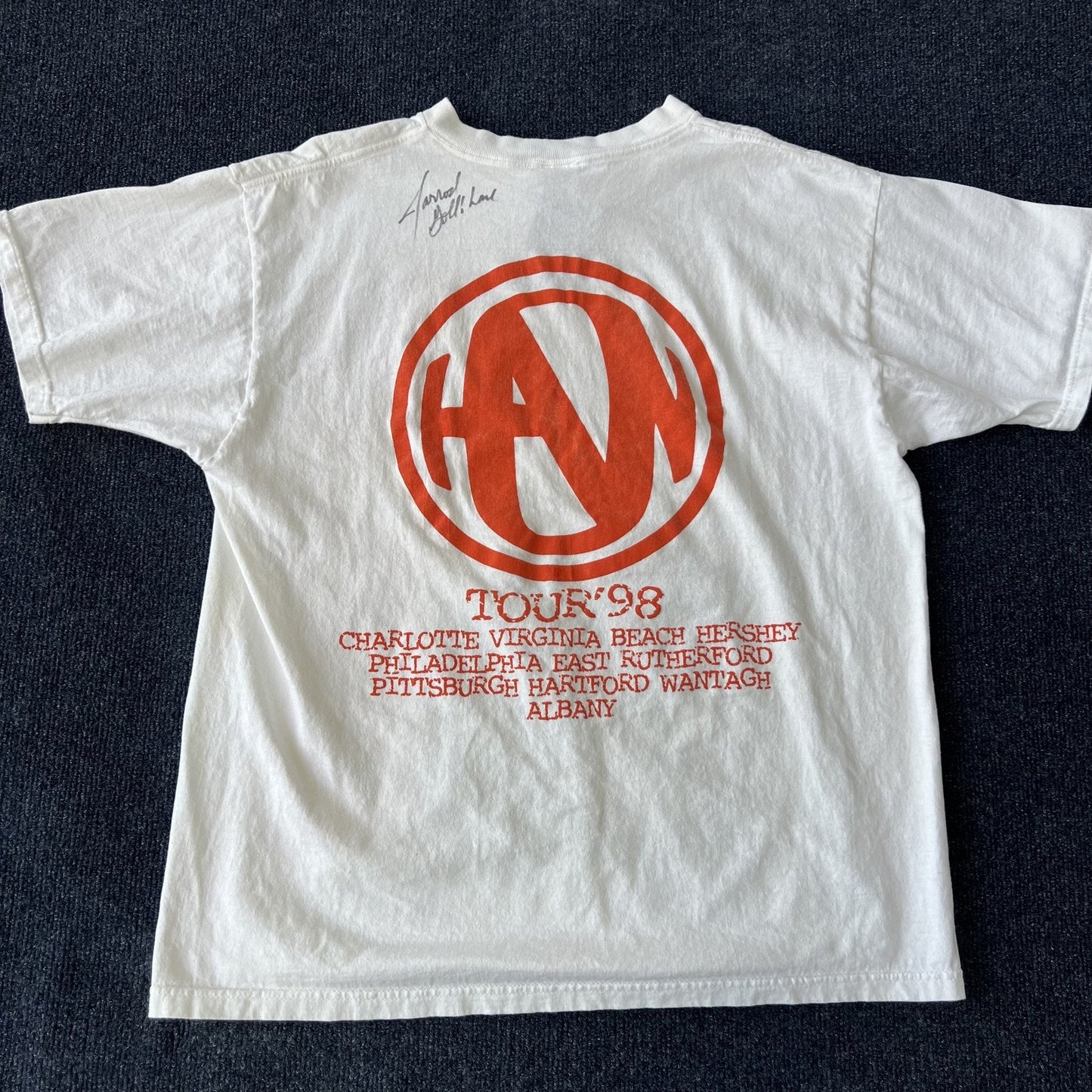 Vintage 1998 Hanson Tour Tee