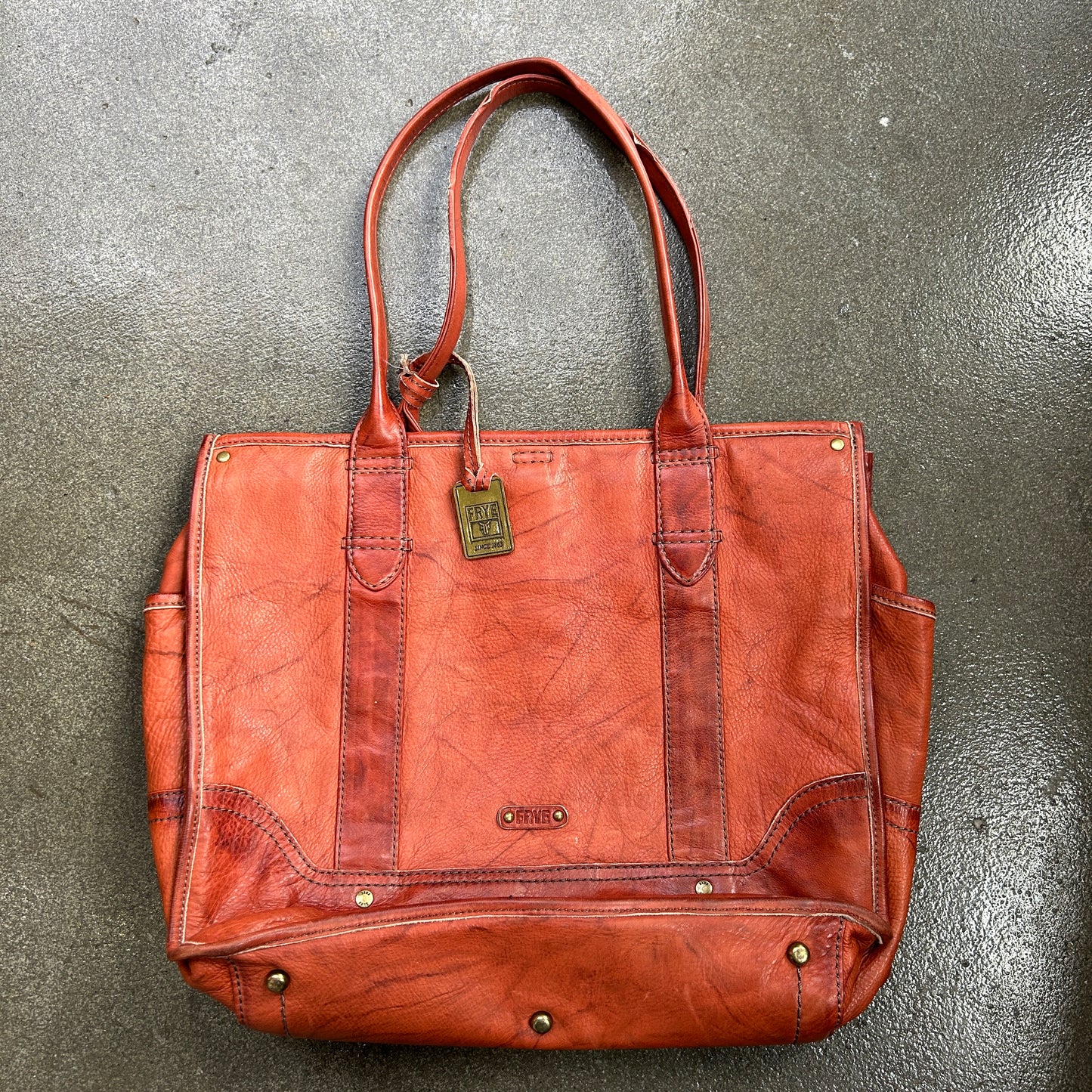 Frye Campus Shopper Leather Tote